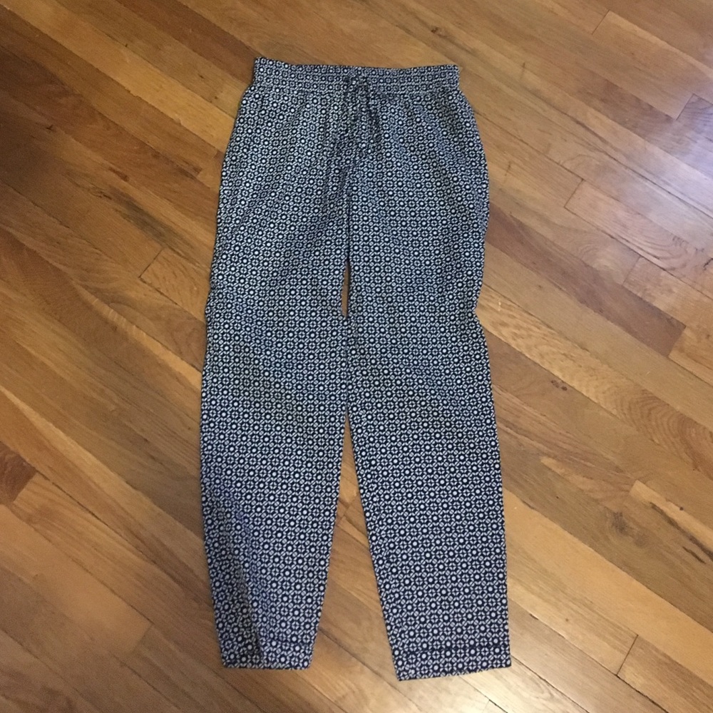 J crew printed joggers